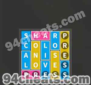 Flow Fit Word Match 11